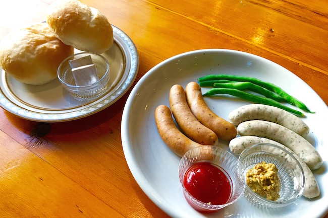ソーセージランチ 1500円